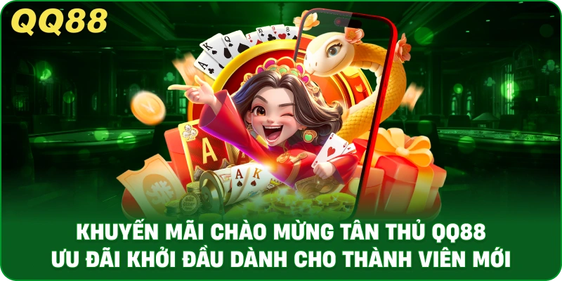 Khuyến Mãi Chào Mừng Tân Thủ QQ88 – Ưu Đãi Khởi Đầu Dành Cho Thành Viên Mới